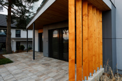 Nízkoenergetický dům po rekonstrukci od ateliéru Vostracký poblíž Českých Budějovic