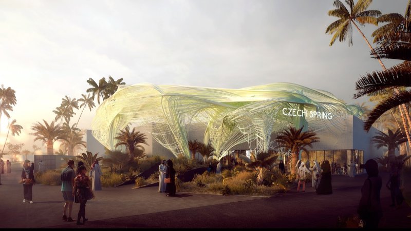 Sawer Cloud, pavilon účasti ČR na světové výstavě EXPO 2020