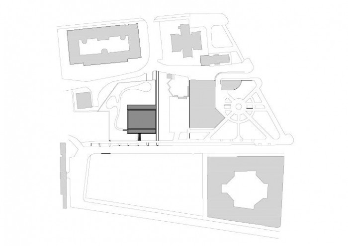 Bytový dům Bulovka, situace