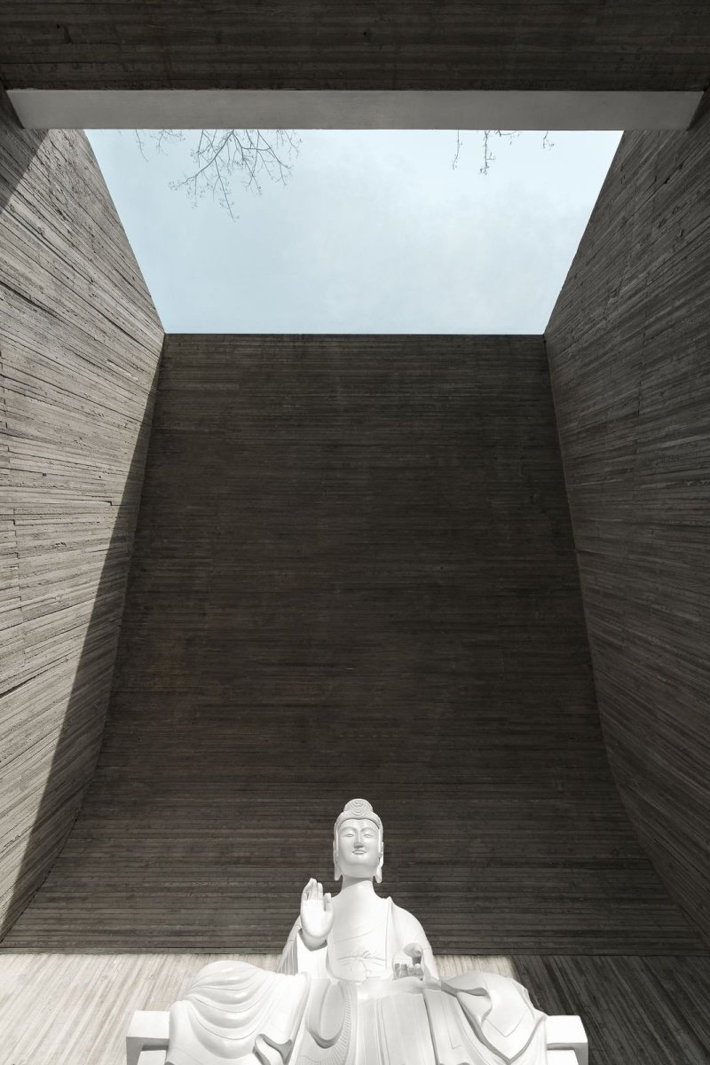 Buddhistická svatyně v čínském Tangshanu od ARCHSTUDIO