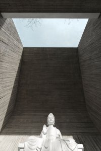Buddhistická svatyně v čínském Tangshanu od ARCHSTUDIO