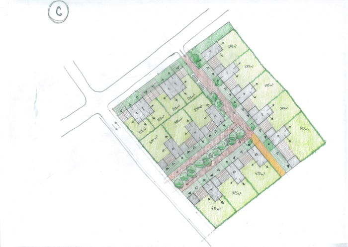 Bydlení Újezd nad Lesy, zastavovací plán