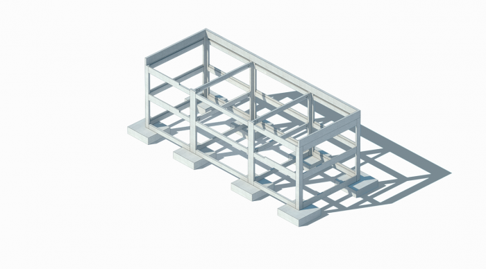 IXA, Šatny Wikov, schéma konstrukce – foto