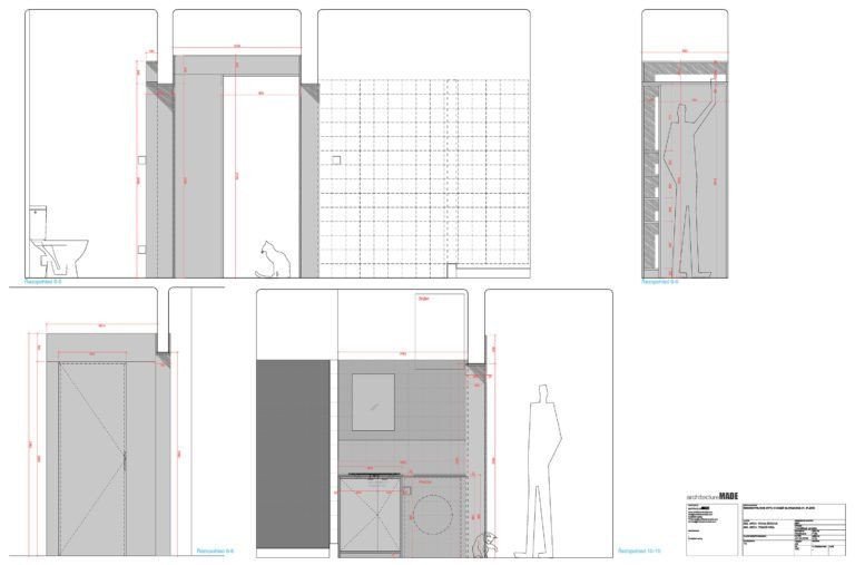 ArchitectureMADE, rekonstrukce plzeňského 1+1, půdorys