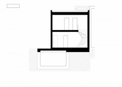 Rodinný dům Dolní Kounice, New Work / Svatopluk Sládeček, Jaroslav Matoušek, Petra Bitaudeau Vašková, řez