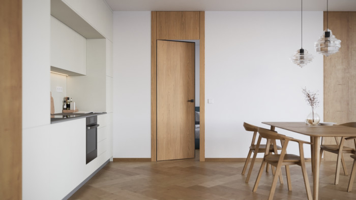 Reverzní dveře s nadsvětlíkem GLATT 