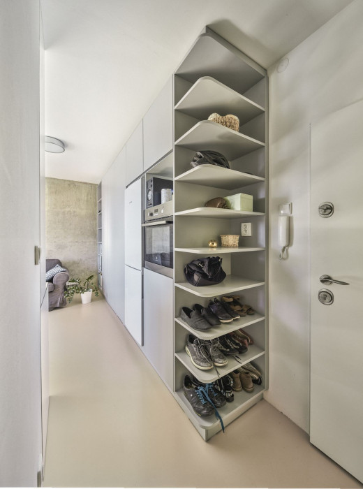 Byt Troja, vestavěná skříň, 0,5 Studio