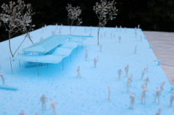 +48 Grupa Projektowa, Vladimír Balda, Jiří Žid, Pavilon na nábřeží Dněpru, model – foto