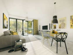 Chmelař architekti, Obytný soubor 4BLOK - vizualizace