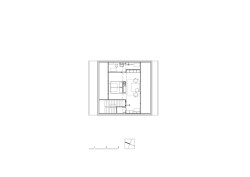 Půdorys 3NP (Rekonstrukce domu na Břevnově; Mimosa architekti)