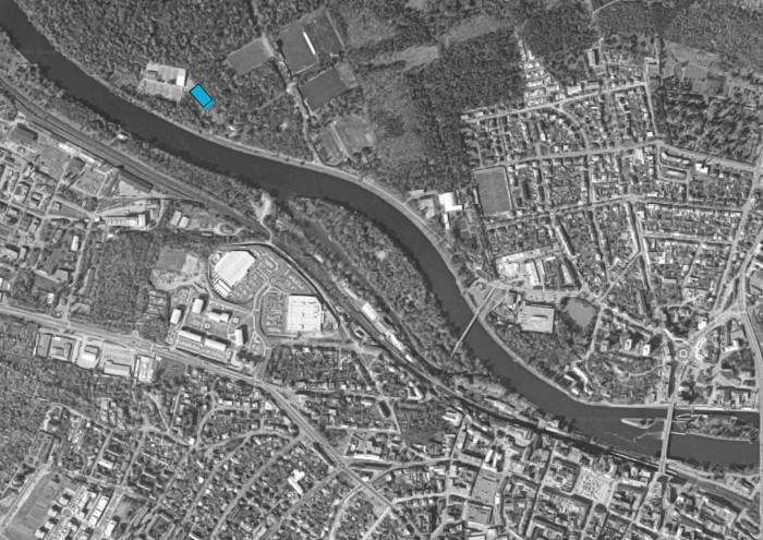 Tréninková sportovní hala v Borkách, ov-a, lokalita