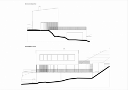 Compass Architekti, Rodinný dom Devín, pohled SV a SZ – foto