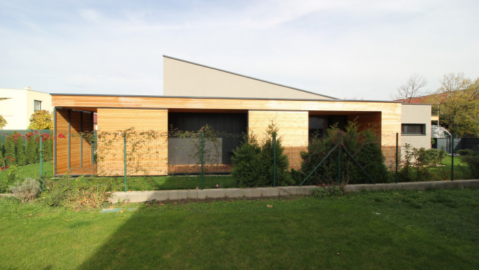 CLT rodinný dům, Molnár Peráček. Foto