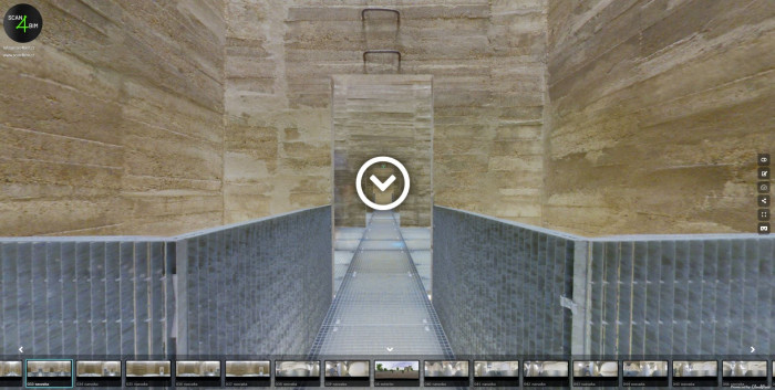 Ukázka virtuální prohlídky od SCAN4BIM