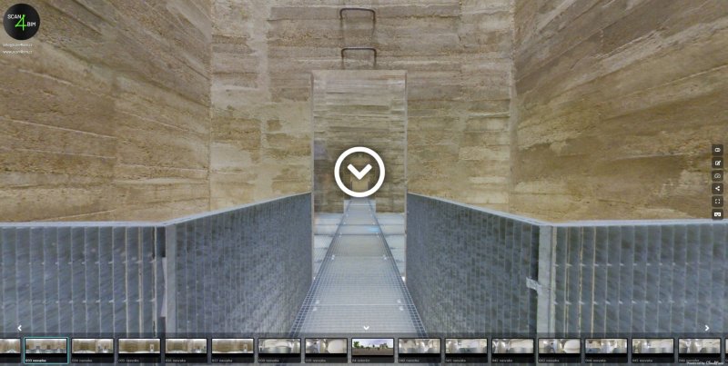 Ukázka virtuální prohlídky od SCAN4BIM