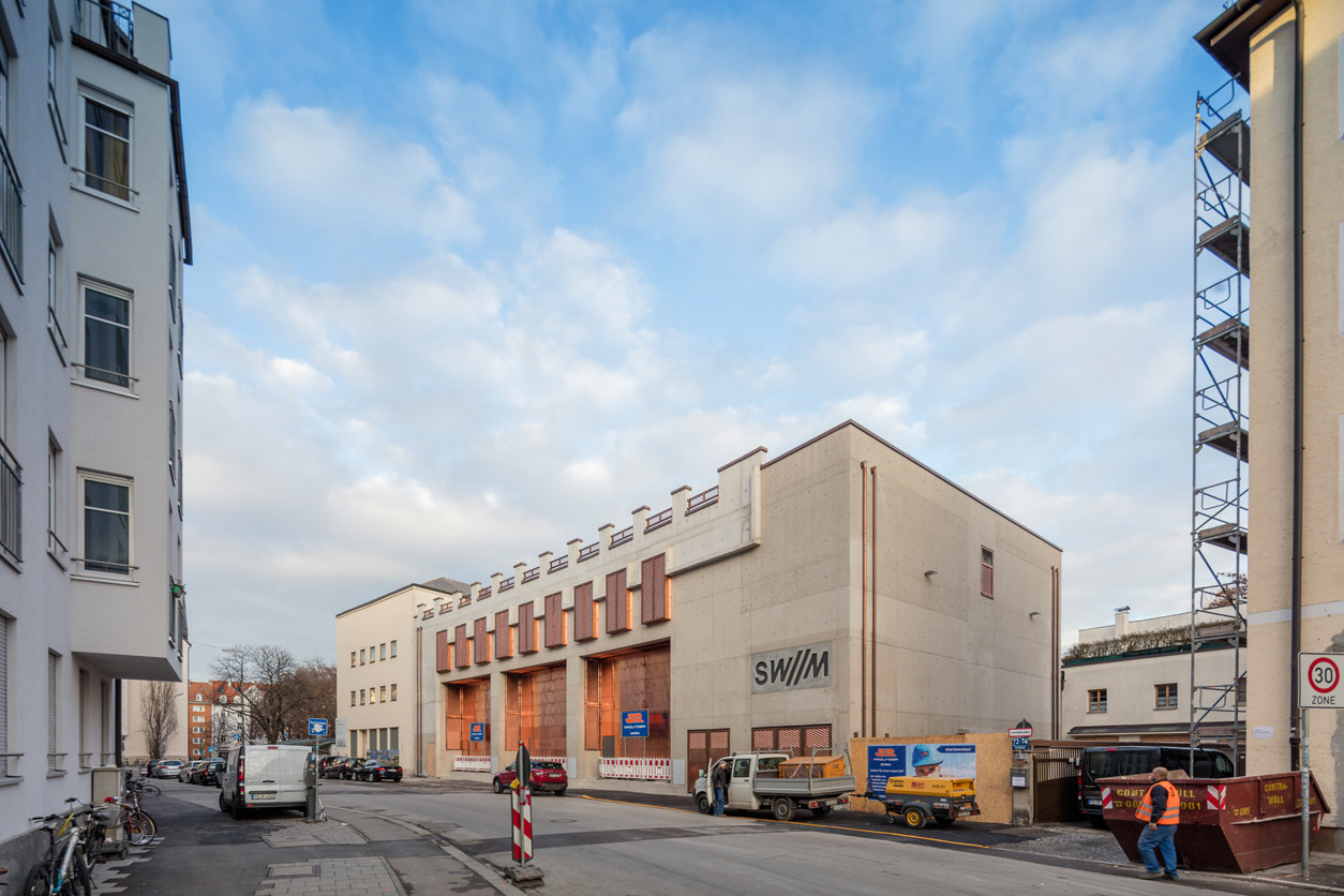 Rozvodna elektřiny Schwabing, Hild und K Architekten BDA