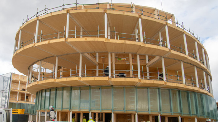 Pavilon EXPO z panelů NOVATOP ELEMENT