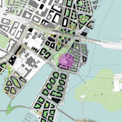 Škola a denní stacionář Kalasatama v Helsinkách, studio JKMM, situace širších vztahů