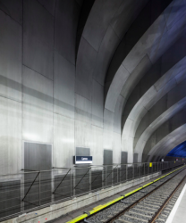 Stanice metra Loren od Arne Henriksen Arkitekter a MDH Arkitekter