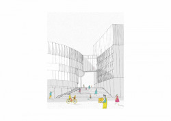 Přestavba Horácké arény v Jihlavě, Chybík+Krištof, vizualizace