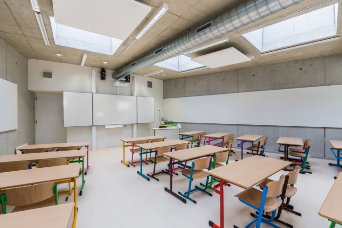 Projektil architekti, Novostavba pavilonu prvního stupně základní školy, Líbeznice - foto