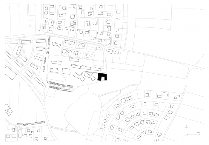 Atelier25 / ASLB, Mateřská škola Klecany, situace – foto