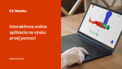 Speciální cenu v kategorii studentský za design získal Adrián Gubrica s online aplikací, která učí Slováky první pomoc