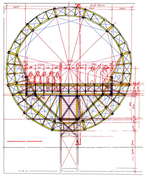Huť architektury Martin Rajniš, Gulliver, skici – foto