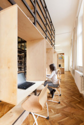 Knihovna pro gymnázium Třeboň, Ateliér 111 architekti