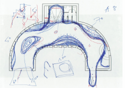 Atelier25, Pavilon skla Klatovy / PASK, skica – foto