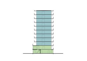 NL Architects, XVW architectuur, deFlat Kleiburg, vizualizace