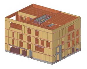 3d model konstrukce