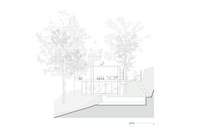 Pohled - jih ((Studio House na Kostarice, Formafatal))