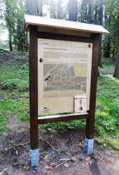 Naučná stezka v parku Štěpánka, úvodní tabule