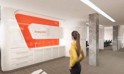 XTEND DESIGN, Kanceláře RayService v Ostravě, vizualice, kuchyň - foto