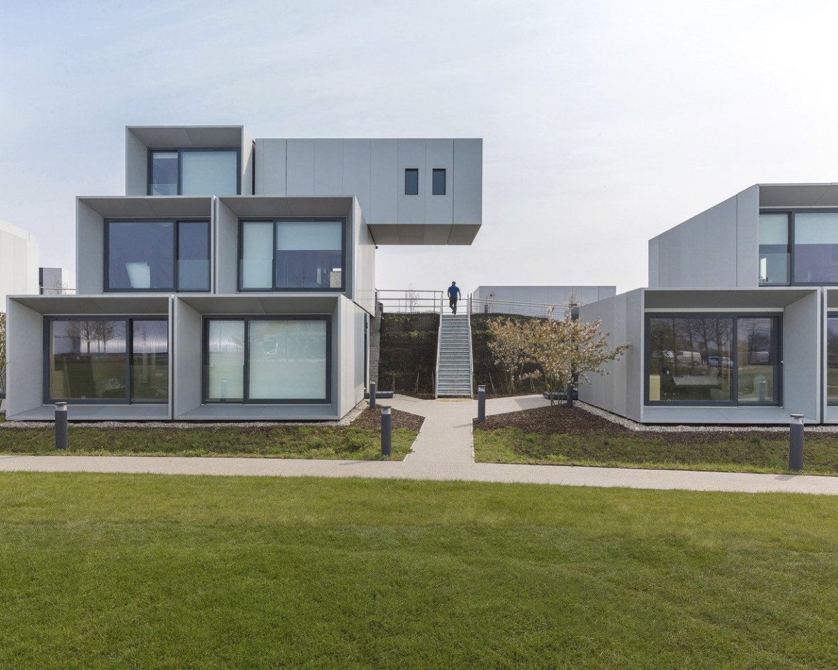 Studentské bydlení Dyson Institute of Engineering and Technology v anglickém Malmesbury, WilkinsonEyre Architects