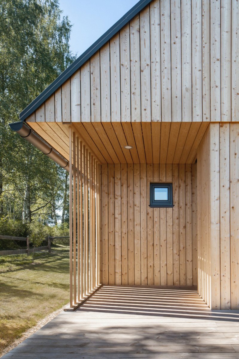 Rekreační chata na Lipně od architektů z Les Archinautes