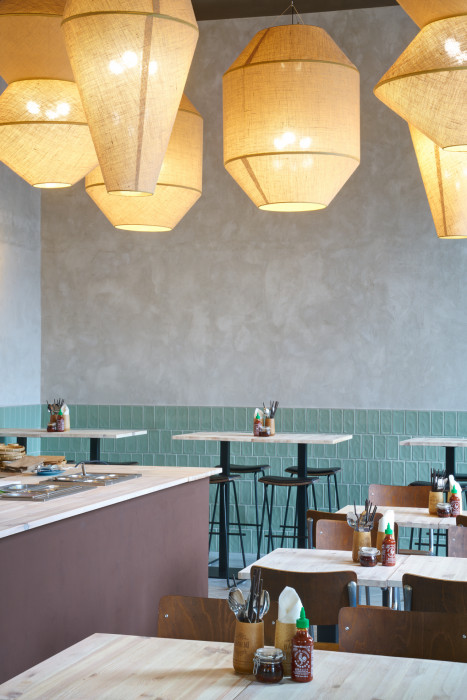 Pobočka restaurace Banh Mi Makers na Letné, Studio Minio / Kryštof Blažek