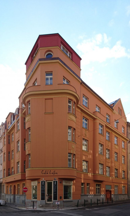 Uhlík architekti, Činžovní dům Letná, exteriér – foto