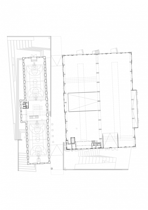 AP ATELIER, Trojhalí Karolina v Ostravě, půdorys – foto