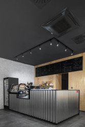 Interiér Cafe Smoo v Příbrami, Michael Karnet