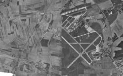 Rozvoj letiště přirozeně připomíná růst turismu. Srovnání z let 1945 a 1988-89.