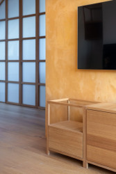 Interiér mezonetového bytu, studio AEIOU