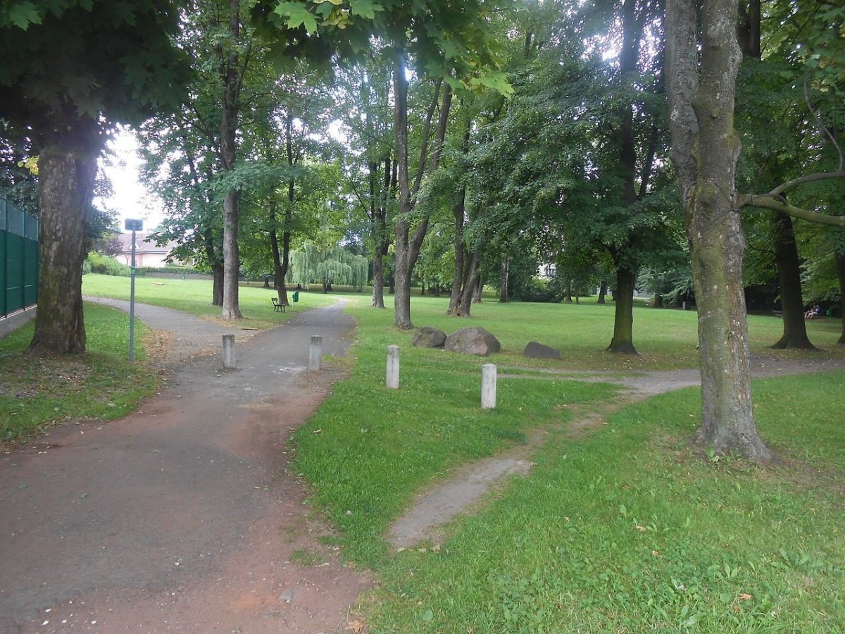 Hlučín, park pod zámkem, zdroj: wikicommons, foto