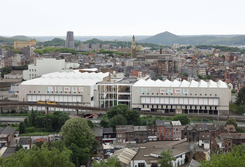 Transformace Výstavního paláce v Charleroi CHAPEX (Transformace Výstavního paláce v Charleroi CHAPEX; AgwA a architecten jan de vylder inge vinck)