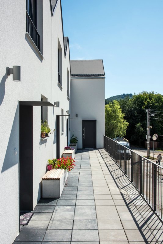 Sociální byty obce Bílovice nad Svitavou, ČTYŘSTĚN architekti / Milan Joja, Karel Kubza, Tomáš Págo