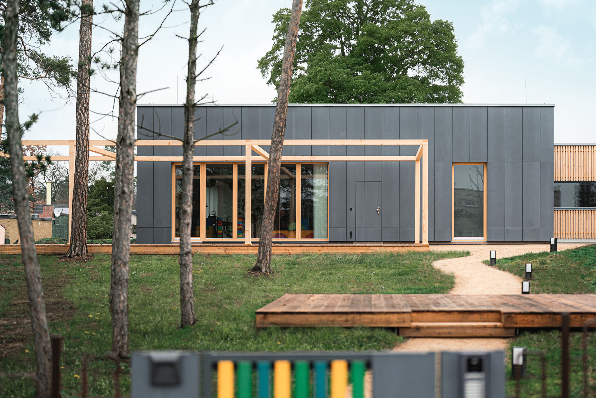 Nová třída mateřské školy ve Vědomicích.