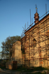 Stav při zahájení rekonstrukce v roce 2009 - foto