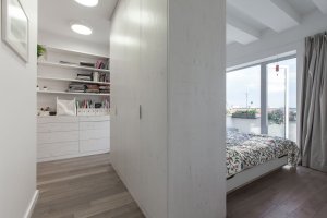 Lenka Míková Architect, Malý penthouse v Praze – foto