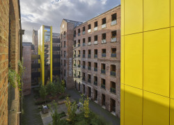 Projekt Crusader Works: Přádelny v centru Manchesteru přestavěné na bydlení, studio shedkm